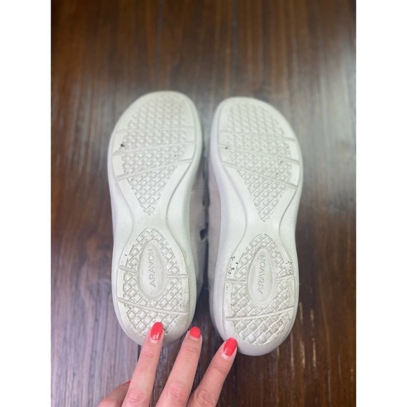 Aravon Bromly Ghillie Leather Open Toe Sandal Shoes Size 9.5 B‎ - Picture 6 of 7